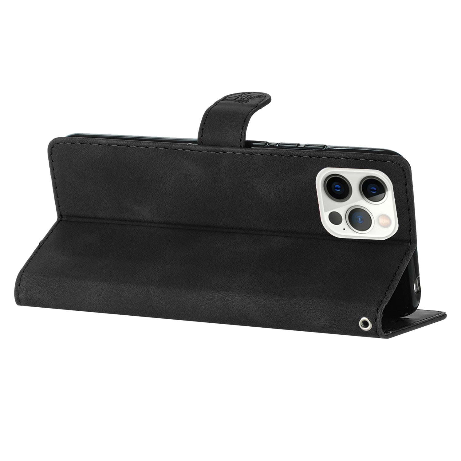 For iPhone 12 Pro Max 6.7 inch Leather Phone Case Flower Imprinted Cover with Wallet Stand For iPhone 12 Pro Max 6.7 inch Leather Phone Case Flower Imprinted Cover with Wallet Stand